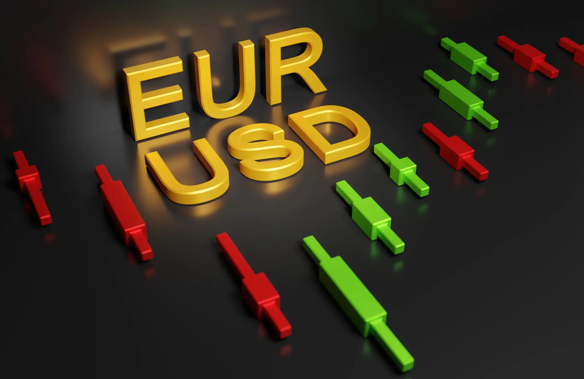 The euro is rebounding against the US dollar